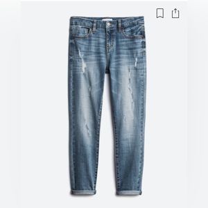 Studio Blue Kenova Mid RiseSkinny Roll Cuff Jean